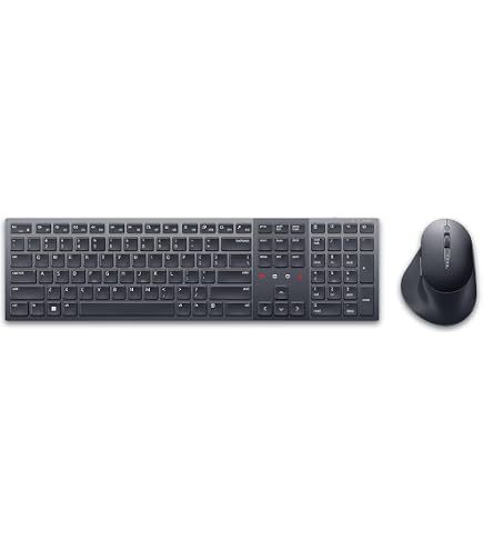 Dell Premier Multi-Device Wireless Keyboard & Mouse KM7321W